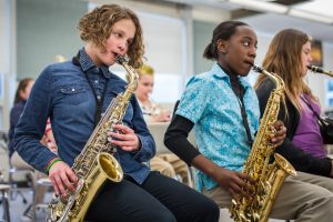 Benefits of music lesson provided in schools